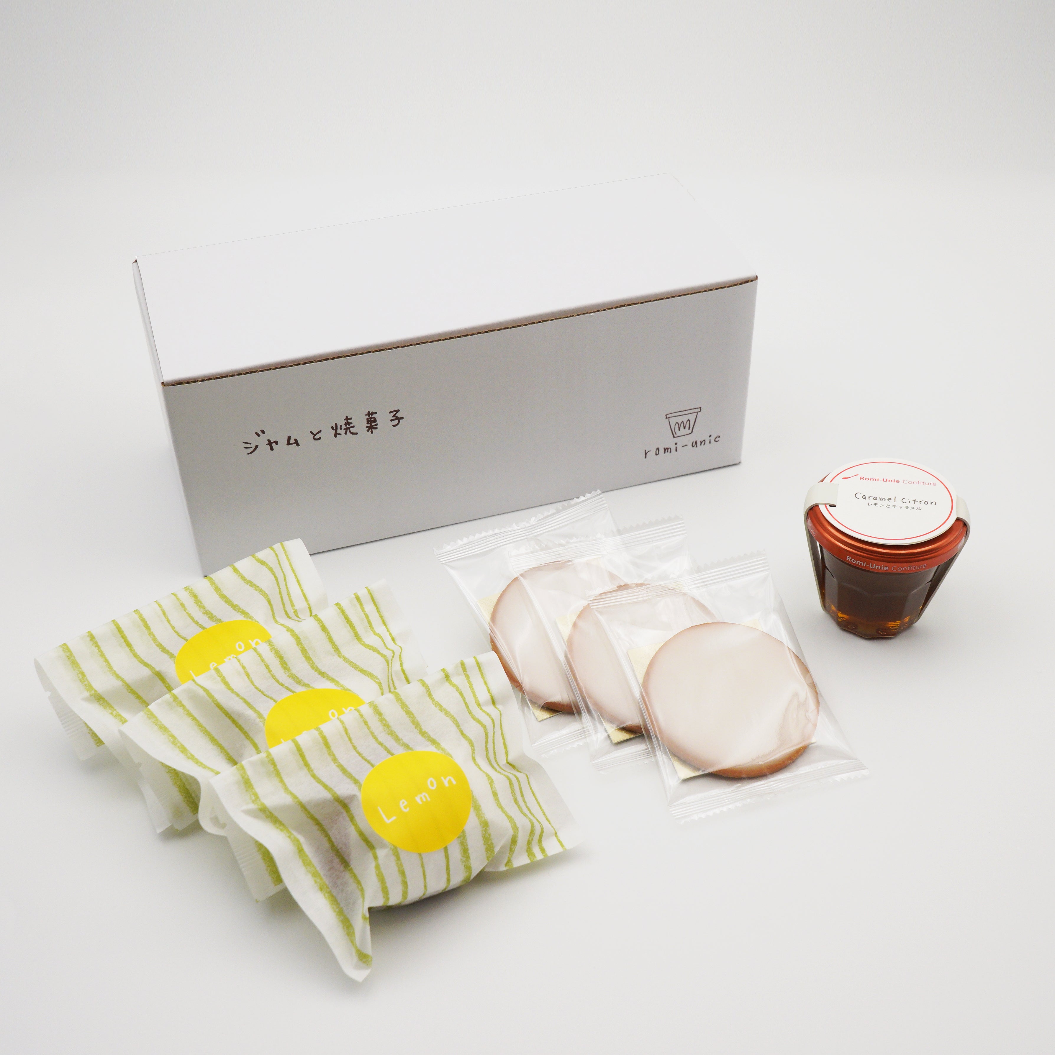 配送日指定不可】レモン香るジャムと焼菓子のセット ｜romi-unie