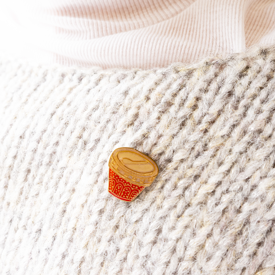 minä perhonen ジャムビンバッヂ |romi-unie(ロミユニ) - ジャムと焼 minä perhonen ジャムビンバッヂ |romi-unie(ロミユニ) - ジャムと焼