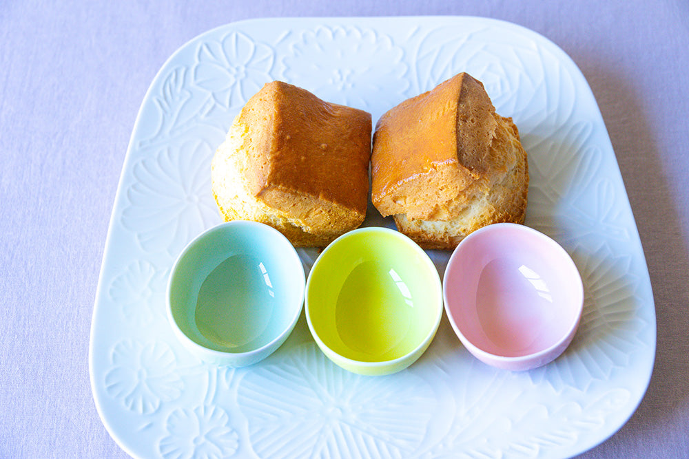 ジャムのお皿　by yumiko iihoshi porcelain（ユミコ イイホシ ポーセリン）